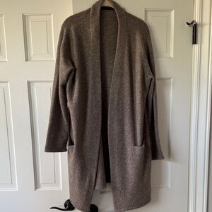 Jenni Kayne Taupe Brown Cardigan